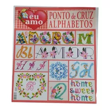 Revista Eu Amo Ponto Cruz Alphabetos Monogramas