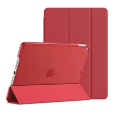 Funda Jetech, Para iPad 10.2'', Generación 7 / 8 / 9, Rojo