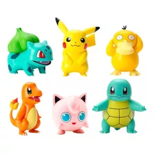 6 Figuras Pokemon - (sin Caja)