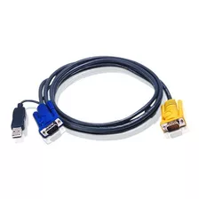 Cable Kvm Usb 2.0 + Vga 1.5m