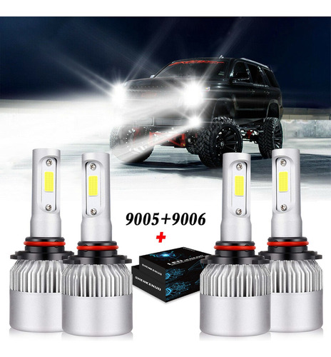 9005 9006 Kit De Focos Led Para Chevrolet Luz Alta Y Baja Chevrolet Avalanche