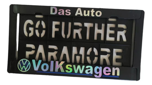 Par Porta Placas Go Further Vw Caddy 2015 Foto 6