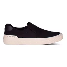 Tênis Slip On Masculino Aramis Casual Preto