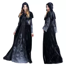 Vestido De Fantasia Feminino De Halloween Black Devil Witch