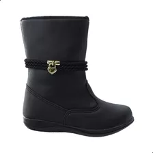 Bota Infantil Menina Feminino Linda Confortável Botas