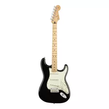 Guitarra Eléctrica Fender Player Stratocaster De Aliso 2010 Black Brillante Con Diapasón De Arce