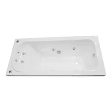 Bañera Hidromasaje Jacuzzi Acrílico 150 X 70 Blanco 6 Jets