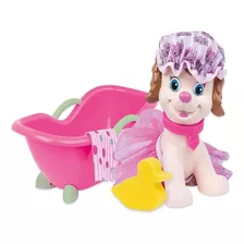 Brinquedo Menina Esquadrão Pet Banho Com Acessórios 