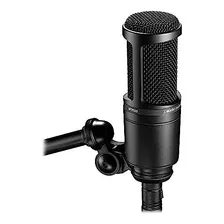 Micrófono Audio-technica At2020 Pro, Cardioide, Negro