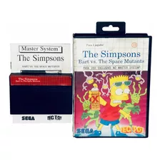 The Simpsons Bart Vs Space Mutants Juego Sega Master System