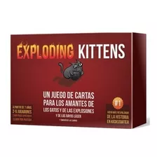 Juego De Mesa Cartas Exploding Kittens Español 
