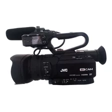 Câmera De Vídeo Jvc Gy-hm 200u 4k Ntsc Preta