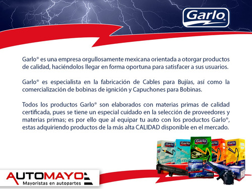 Cables Bujias Monte Carlo 4.3l 12v Ohv 85 Garlo Electronico Foto 3