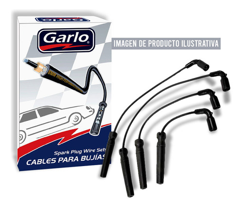 Cable Bujia Garlo Premium Premier 12v Sohc 88 A 90 Foto 6