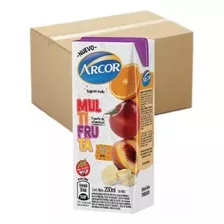 Jugo Arcor Multifruta 200cc X 24 Unidades