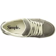 Simple Os Sneaker En Taupe Suede Zapatillas Para Hombre 