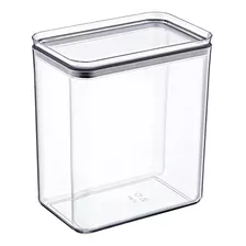 Canister Contenedor Hermético 2,6 Lt Crystal Rectangle