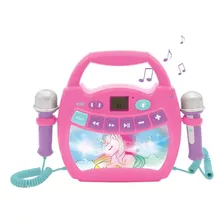 Reproductor Digital De Karaoke Portátil Unicorn Niños...