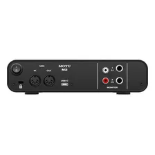 Motu M2 2x2 Usb-c Interfaz De Audio Con Cable Xlr-xlr