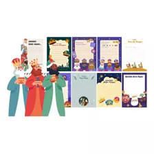 Paquete De 10 Cartas De Reyes Magos Imprimibles (digital)