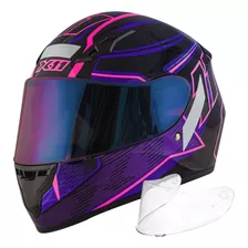 Capacete Toto Feminino X11 Trust Pro Ballads + Viseira Extra