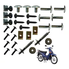 Kit Set Completo Tornillos Cachas Moto Honda Wave Nf 100 Mil