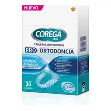 Corega Tabs Pro - Ortodoncia Eferv X30 Tabletas