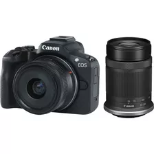 Câmera Canon Eos R50 + Lentes 18-45mm E 55-210mm + Nf-e *