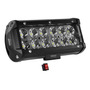 Par Faros 16 Leds Cuadrado Mini Slim 48w 4x4 Spot Niebla