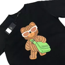 Playera Oso Mochila Verde