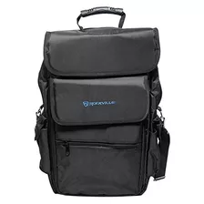 Rockville Rvbag25 25 Key Case Soft Carry Bag Backpack For I