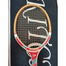Raqueta De Tenis Vintage Dunlop + Bolso Cobertor