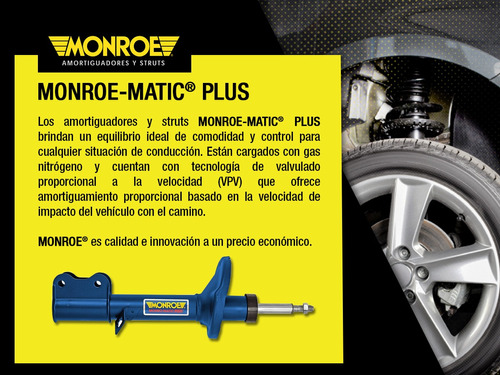 2 Amortiguadores Monro-matic Plus Del Montero 92-00 Foto 5