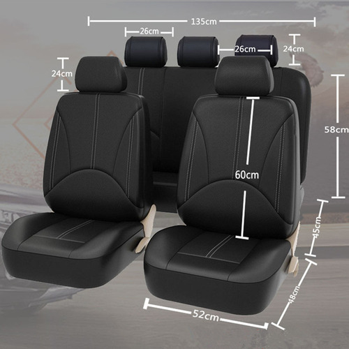 Funda De Asiento De Coche Cubre Asientos Para Auto Funda De Foto 3