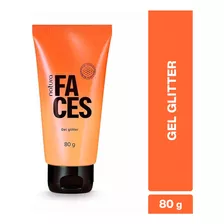 Gel Glitter 80 Gramos Faces Natura