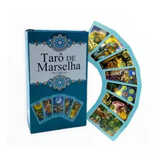 Tarô De Marselha 78 Cartas Completo + Manual Explicativo