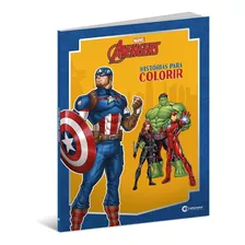 Livro Vingadores Historias Para Colorir 64 Páginas Pintar