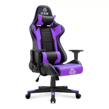 Silla Gamer De Oficina Profesional Ulrik Morada