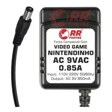 Fonte Ac 9v Nintendo Nes Playtronic 110v 220v Nintendinho