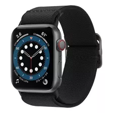 Malla Spigen Lite Fit Negra Para Apple Watch 49 45 44 42 Mm