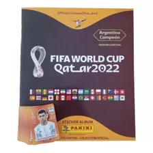 Álbum Mundial Qatar 2022 + 25 Figuritas Sin Repetir Panini 