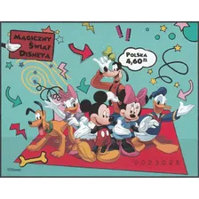 2013 Disney- Mickey Y Sus Amigos- Polonia (bloque) Mint