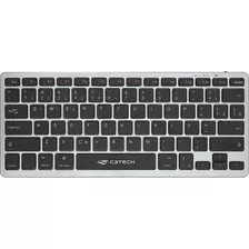 Teclado C3tech K-bt50bk Bluetooth Recarregável