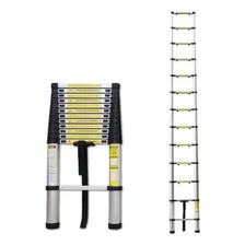 Escada Telescópica Extensiva De Alumínio 13 Degraus 3,8mts