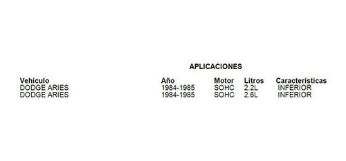 Horquilla Inferior Dodge Aries 1984 2.2l Syd Izquierda  Foto 2