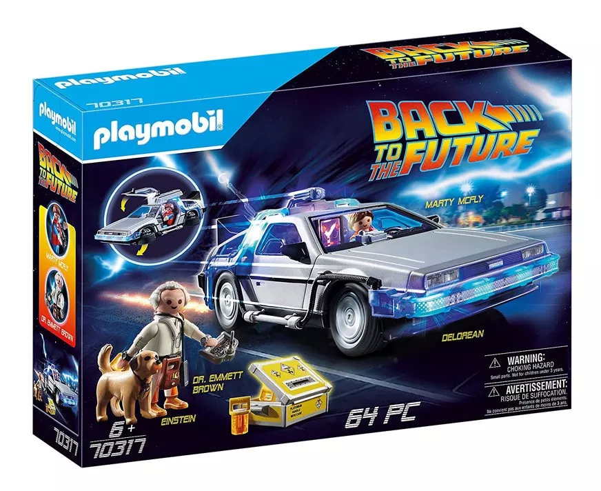 Playmobil Volver Al Futuro Delorean Set Vehiculo Y 2 Figuras