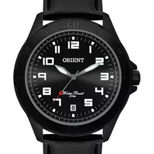 Relógio Orient Masculino Couro Preto - Mpsc1008 P2px