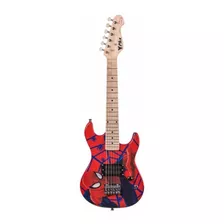 Guitarra Infantil Marvel Spider Man Homem Aranha Kids Gms-k1
