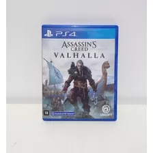 Assassin's Creed Valhalla Ps4 Mídia Física Áudio Português.