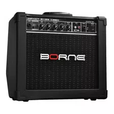 Amplificador Borne Impact Bass Cb60 Transistor Para Contrabaixo De 20w Cor Preto 110v/220v